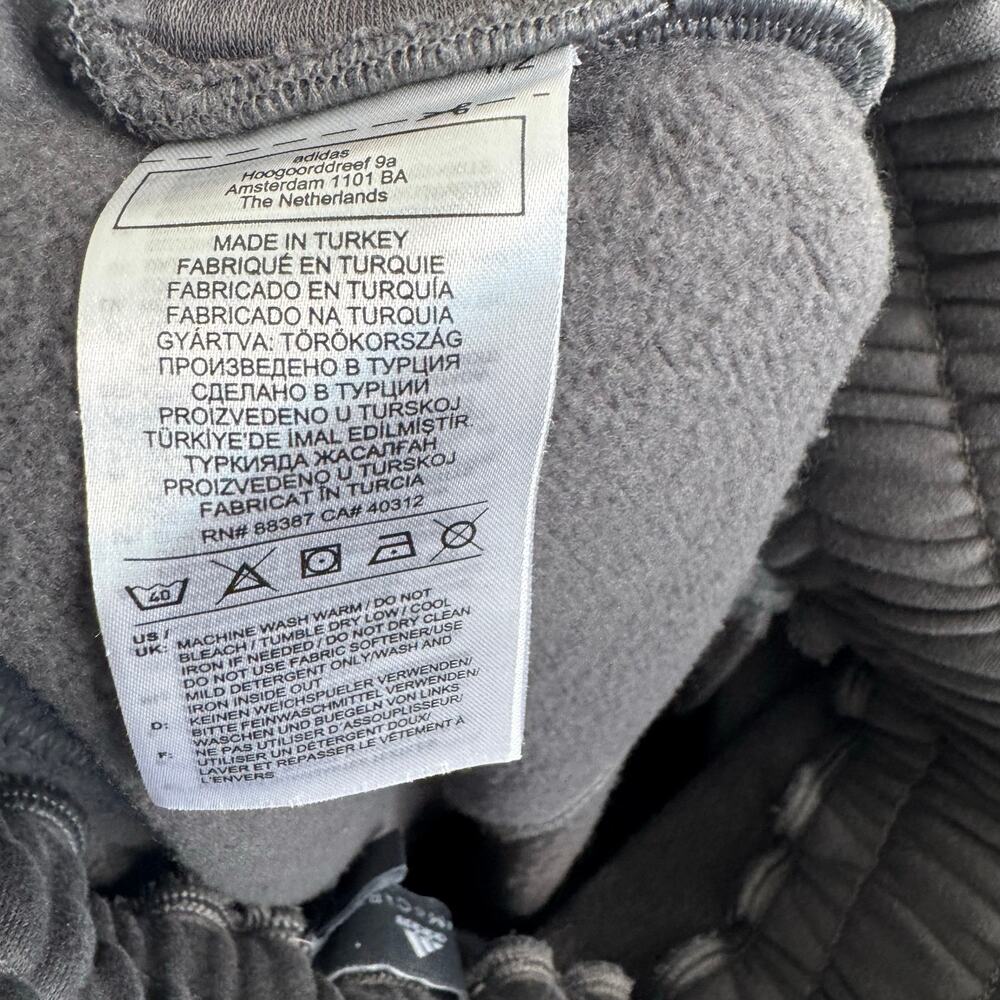 Adidas Stella McCartney Elastic Drawstring Waist Sweatpants Gray Womens Sz Small - Picture 7 of 8